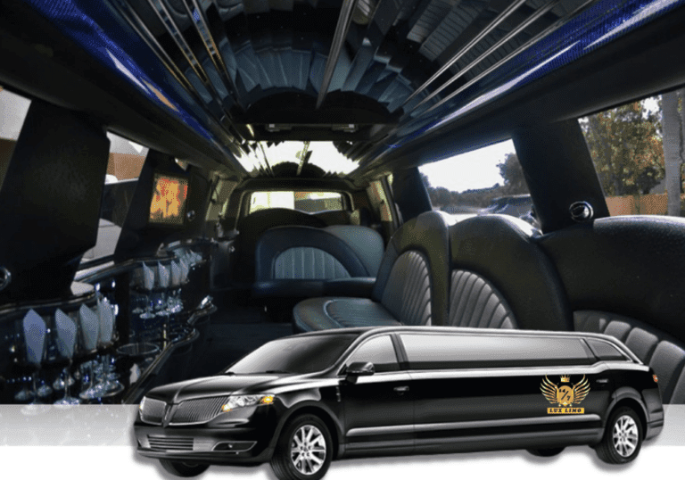 Elegant stretch limousines providing premium stretch limo rental and top-rated limo service near me for special events.