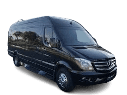 Executive van limousine providing professional limo service near me and spacious limousine rental Denver for corporate travel.